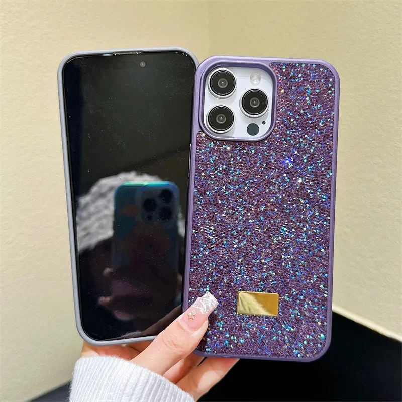 Phone Cases Vogue - Luxury Bling Glitter Phone Case For