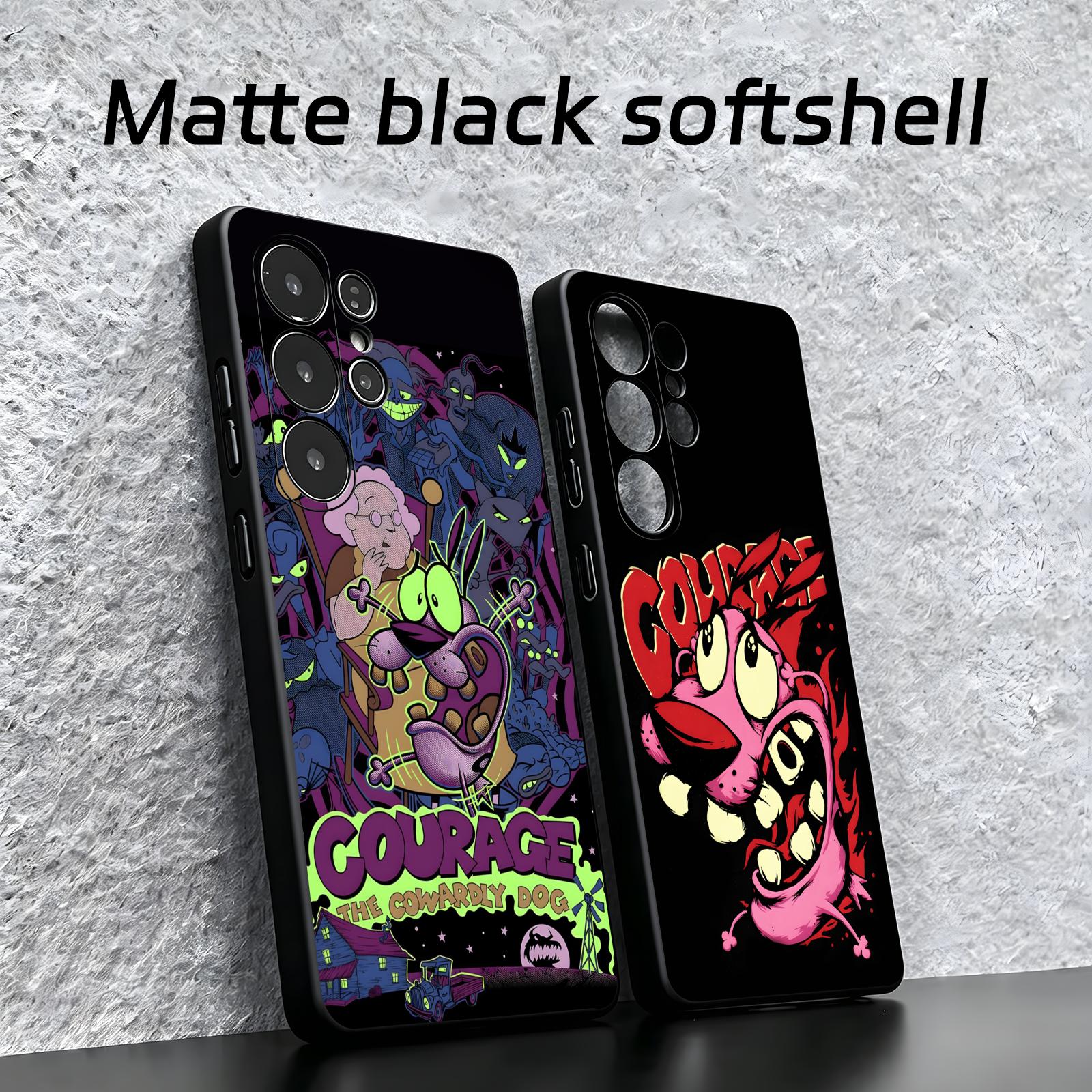 Phone Cases Samsung S24 - Courage the C-Cowardly D-DogS Phone Case