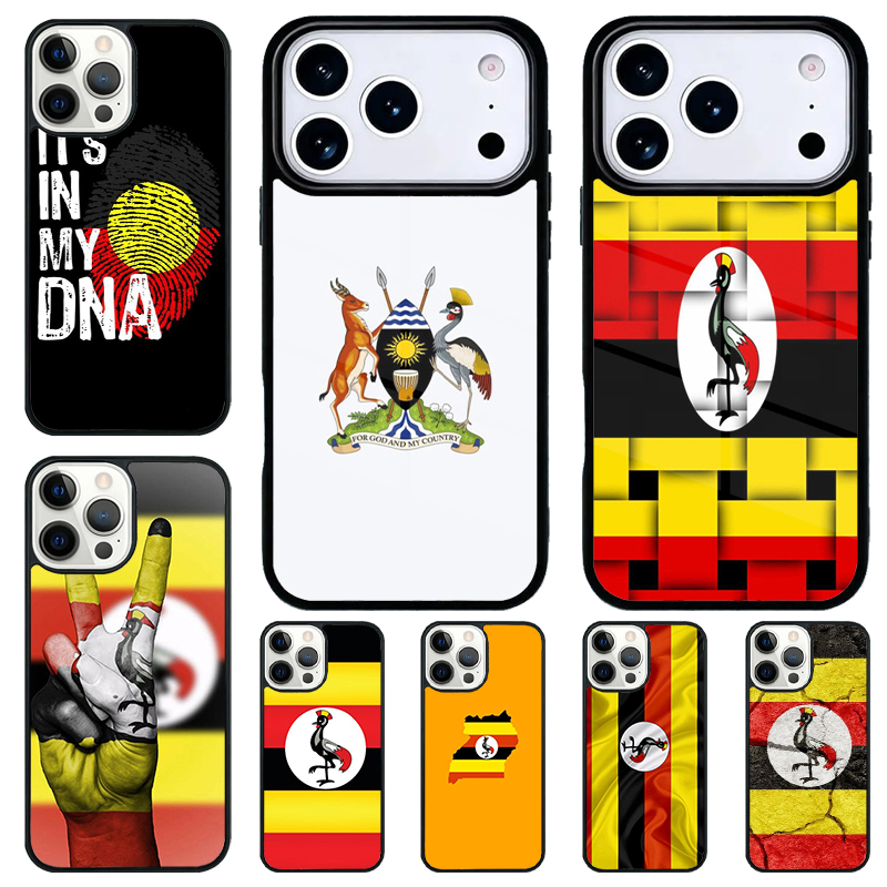 Phone Cases Uganda - Uganda Flag Shockproof Phone Case for