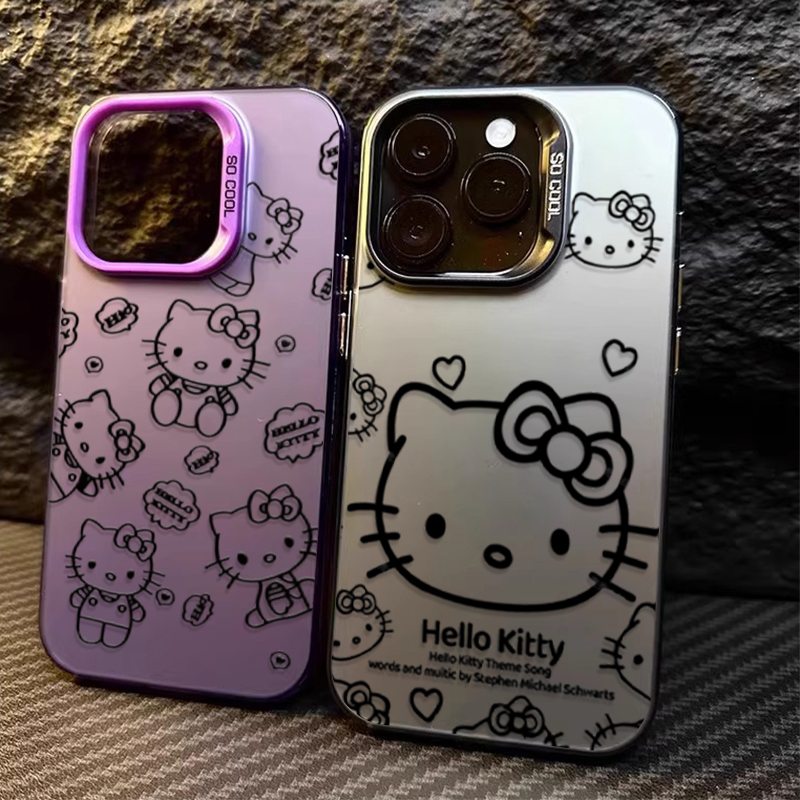 Phone Cases Hello Kitty - Cute line Hello Kitty Phone Case