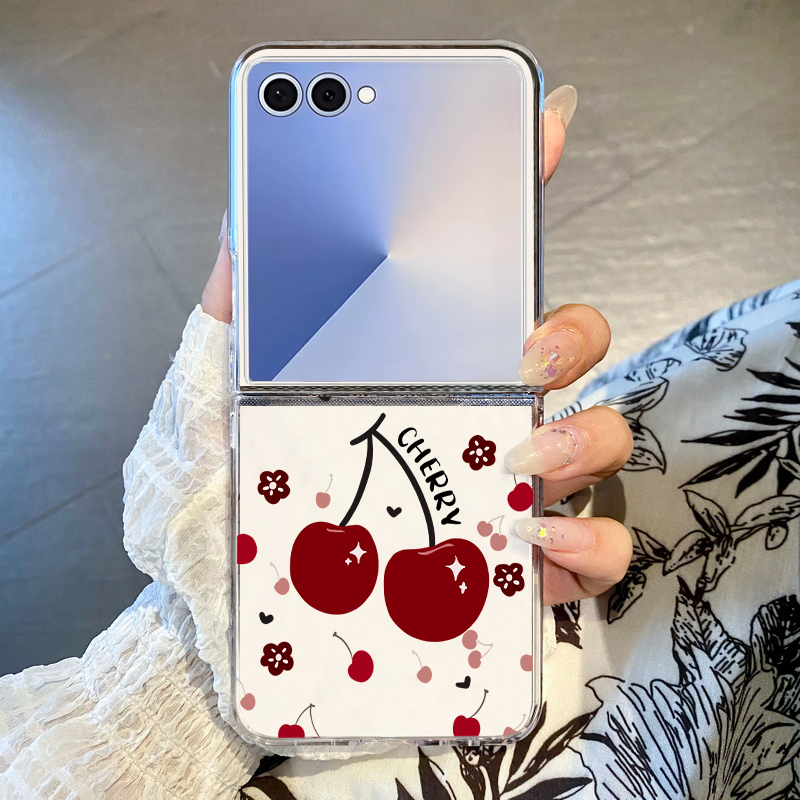 Phone Cases Z Fold 7 - Cute Large Cherry Phone Case For