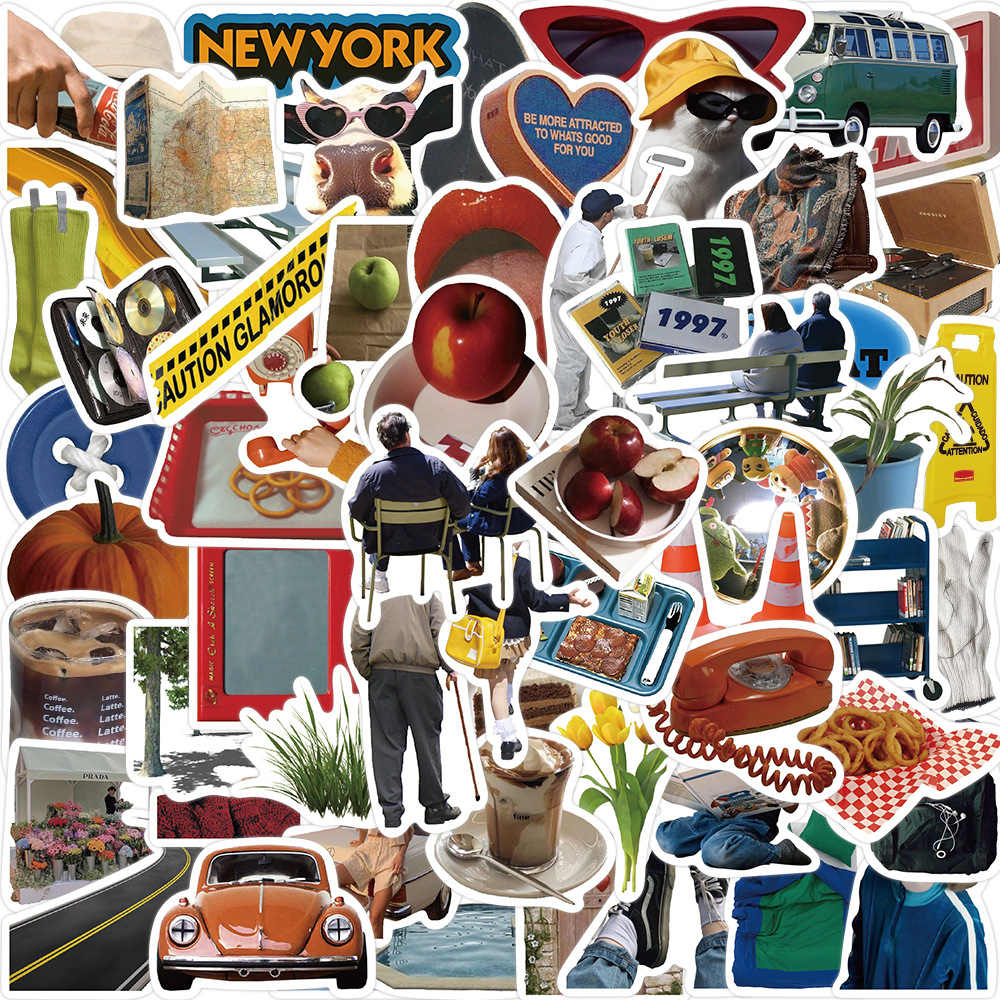 Phone Cases Kids - 63PCS European INS Style Graffiti Stickers