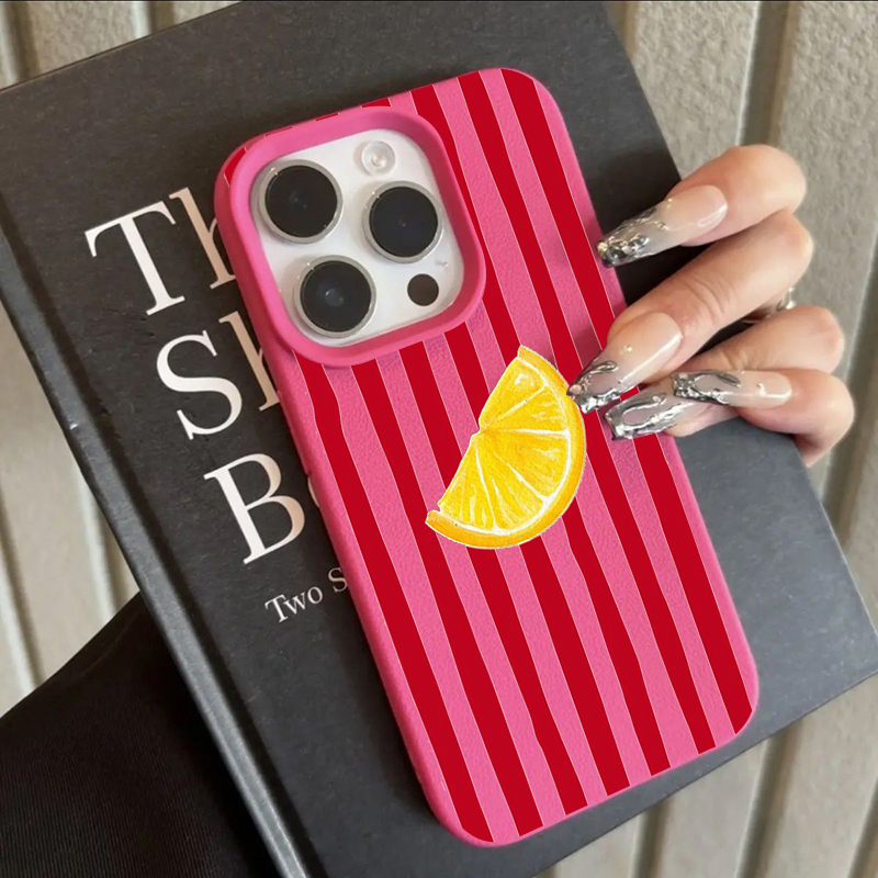 Phone Cases Iphone 13 - Fashion Lemon Pattern TPU Silicone Phone