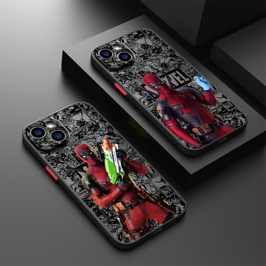 Phone Cases Iphone 13 - Marvel Funny Deadpool Case for iPhone
