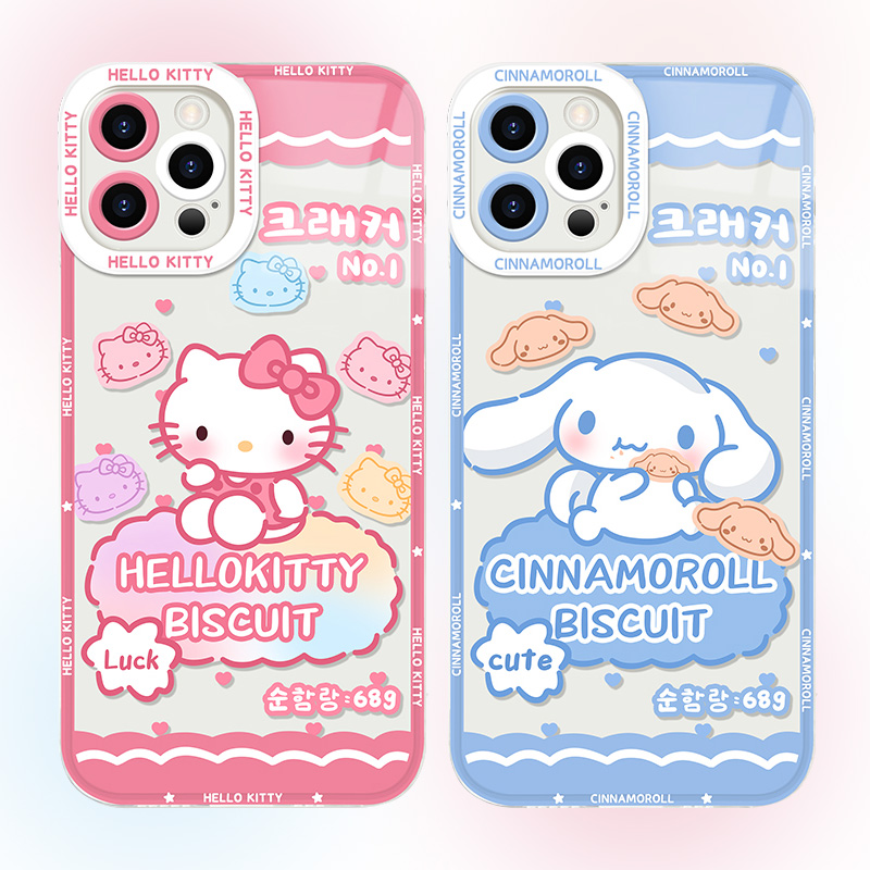 Phone Cases Cute Iphone 13 - Sanrio Hello Kitty Cinnamoroll Silicone Phone