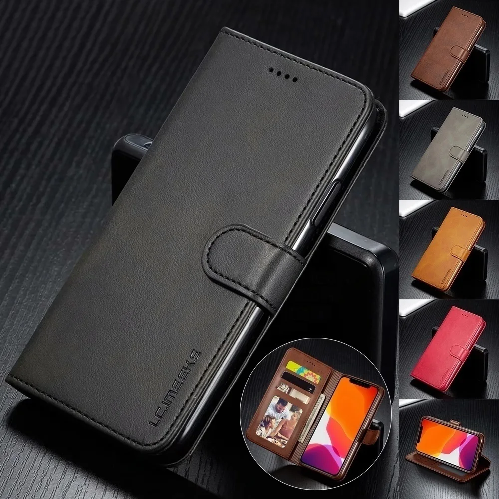 Phone Cases Classy - Luxury Flip Cover Coque Card Slot