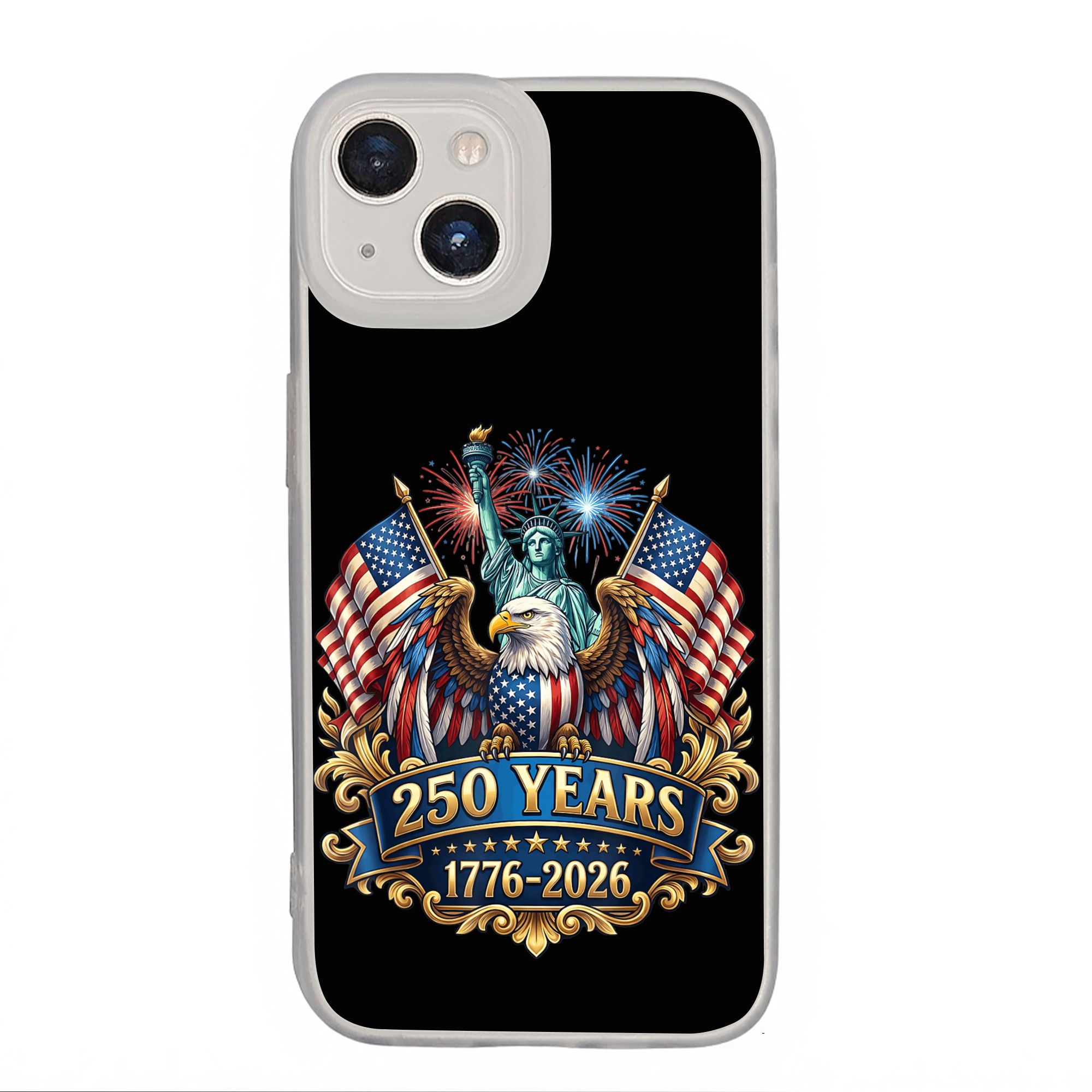 Phone Cases Usa - New Armor Bumper Shockproof 250th Anniversary