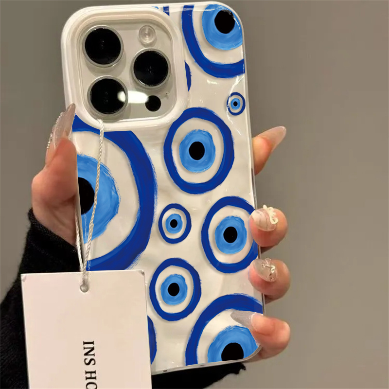 Phone Cases Dior - Retro Blue Eye Design Phone Case