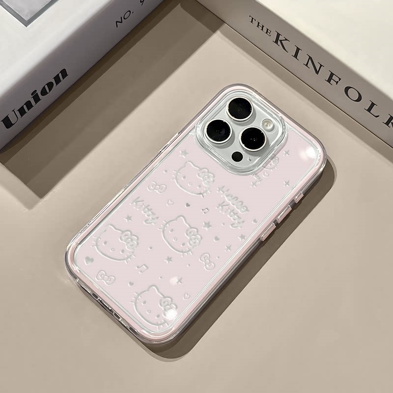 Phone Cases Cute Iphone 13 - Cute Hollow out Hello Kitty Soft