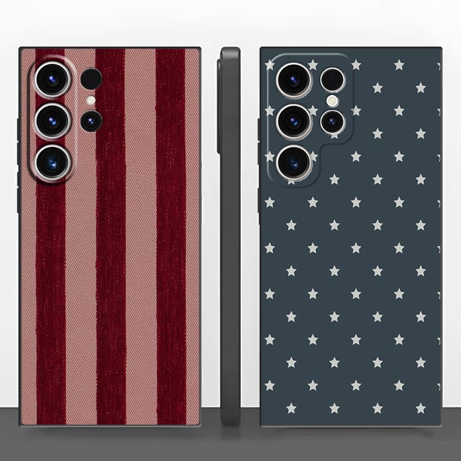 Retro Polka Dots Funda Phone C - Phone Cases Samsung S24 recensie en prijs