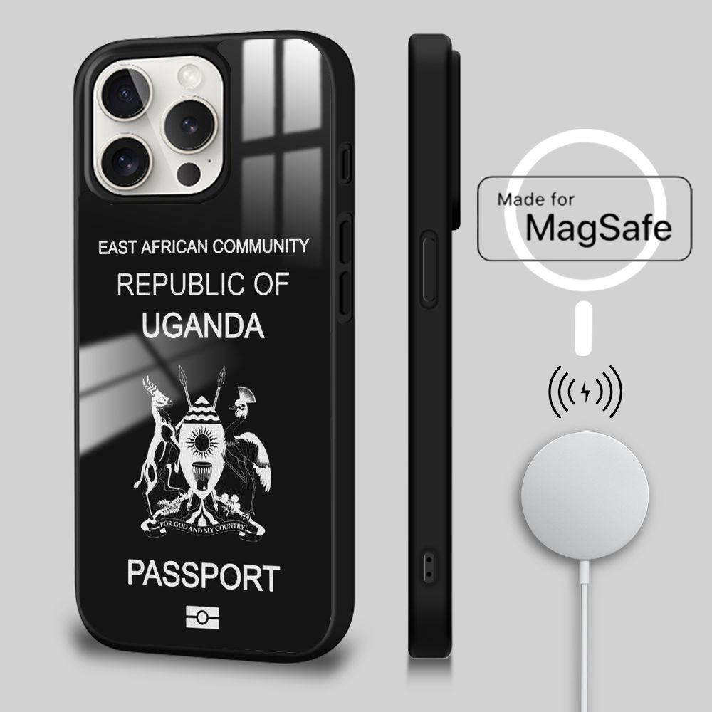 Passport of Uganda pattern Mag - Phone Cases Uganda recensie en prijs