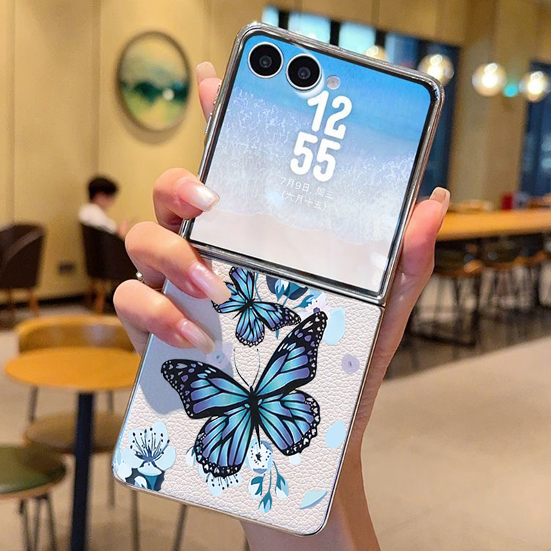 Purple Butterfly PU Leather Ph - Phone Cases Z Fold 7 recensie en prijs