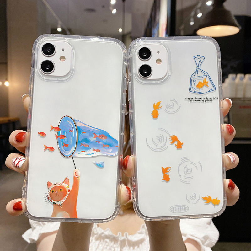Lovely Fishes Clear Phone Case - Phone Cases Iphone 13 recensie en prijs