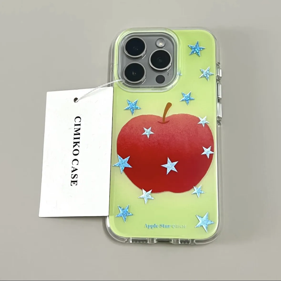 Ins Blue Star Red Apple Cartoo - Phone Cases Y2K recensie en prijs