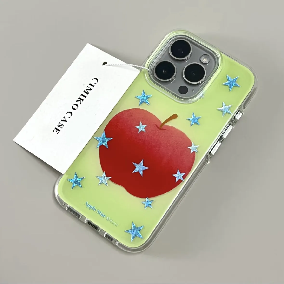 Ins Blue Star Red Apple Cartoo - Phone Cases Y2K recensie en prijs