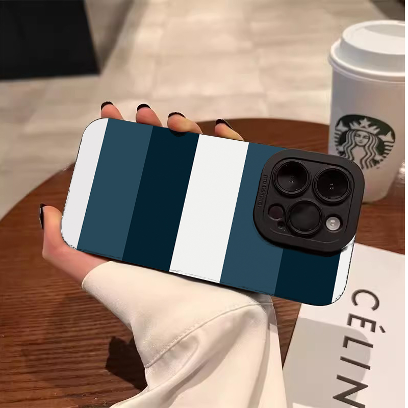 Blue White Striped Pattern Pho - Phone Cases Samsung S24 recensie en prijs