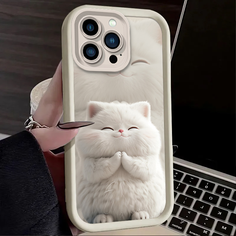 Cute Funny Fat Cat Phone Case  - Phone Cases Cute Iphone 13 recensie en prijs