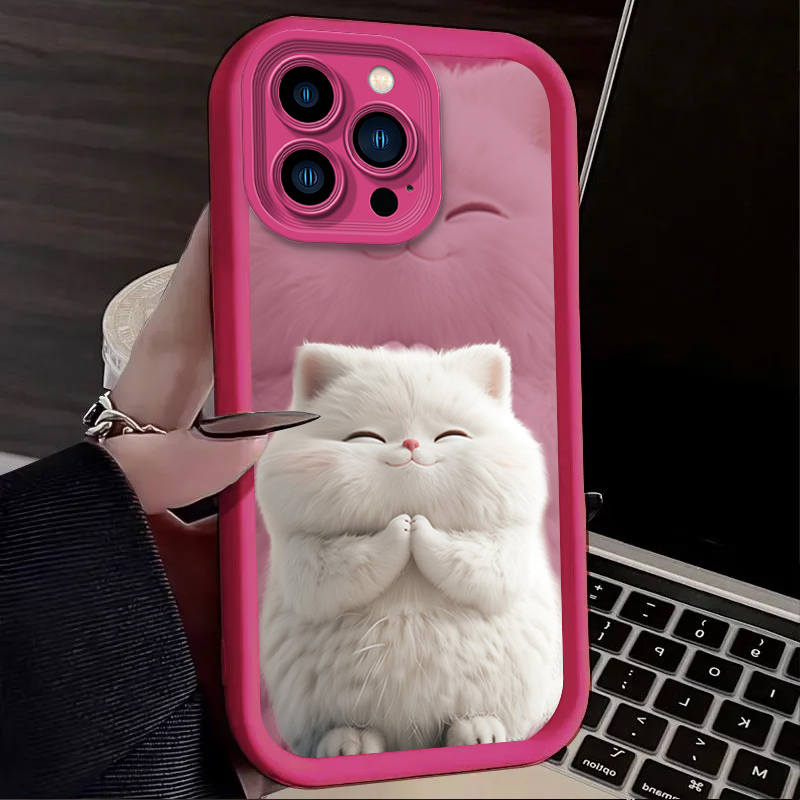 Cute Funny Fat Cat Phone Case  - Phone Cases Cute Iphone 13 recensie en prijs