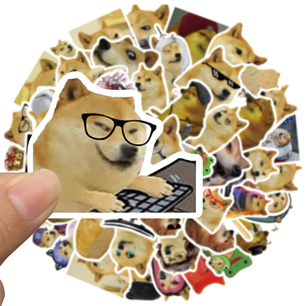 50Pcs Funny Doge MEME Stickers - Phone Cases Kids recensie en prijs