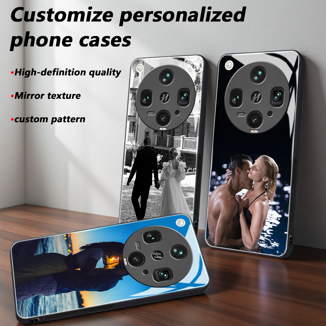 Custom Photo Mirror Glass Phon - Phone Cases Customized recensie en prijs