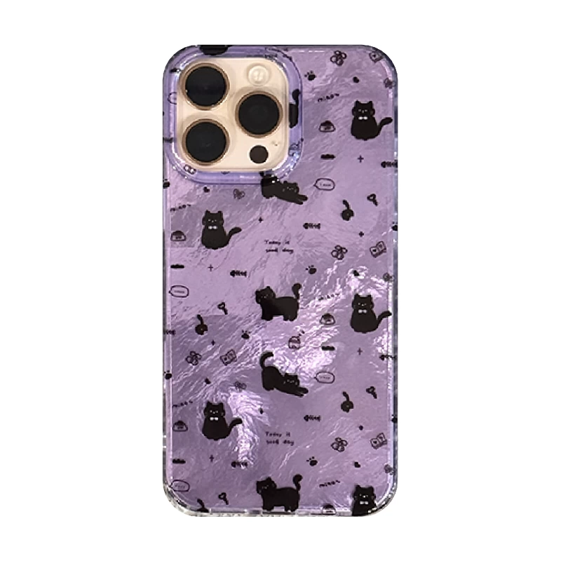 Ins Cute Girl Flower Purple Fu - Phone Cases Y2K recensie en prijs