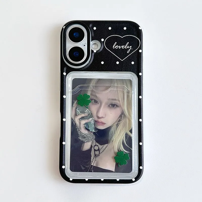 Korean ins Cute Polka Dot Cart - Phone Cases Y2K recensie en prijs
