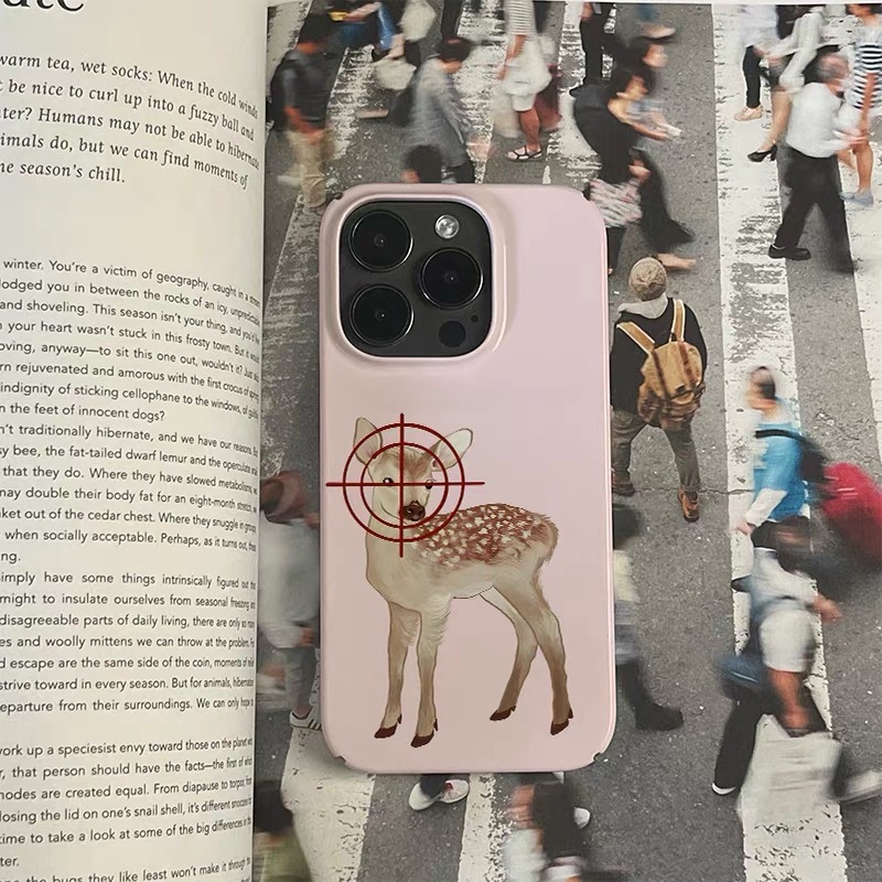 Ins Pink Target Deer Art Phone - Phone Cases Target recensie en prijs