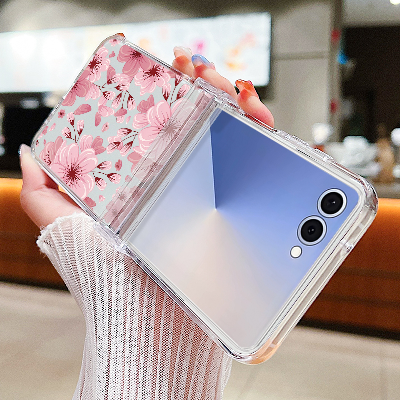 Pink Flower Printed Phone Case - Phone Cases Z Fold 7 recensie en prijs