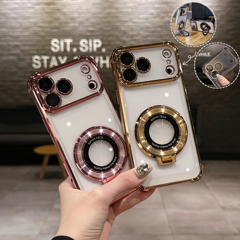 Luxury Shockproof Plating Brig - Phone Cases Classy recensie en prijs