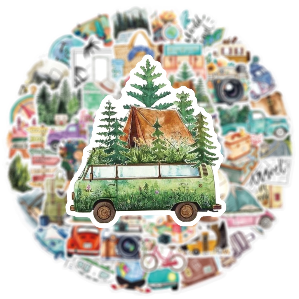 50PCS Outdoor Travel Graffiti  - Phone Cases Kids recensie en prijs
