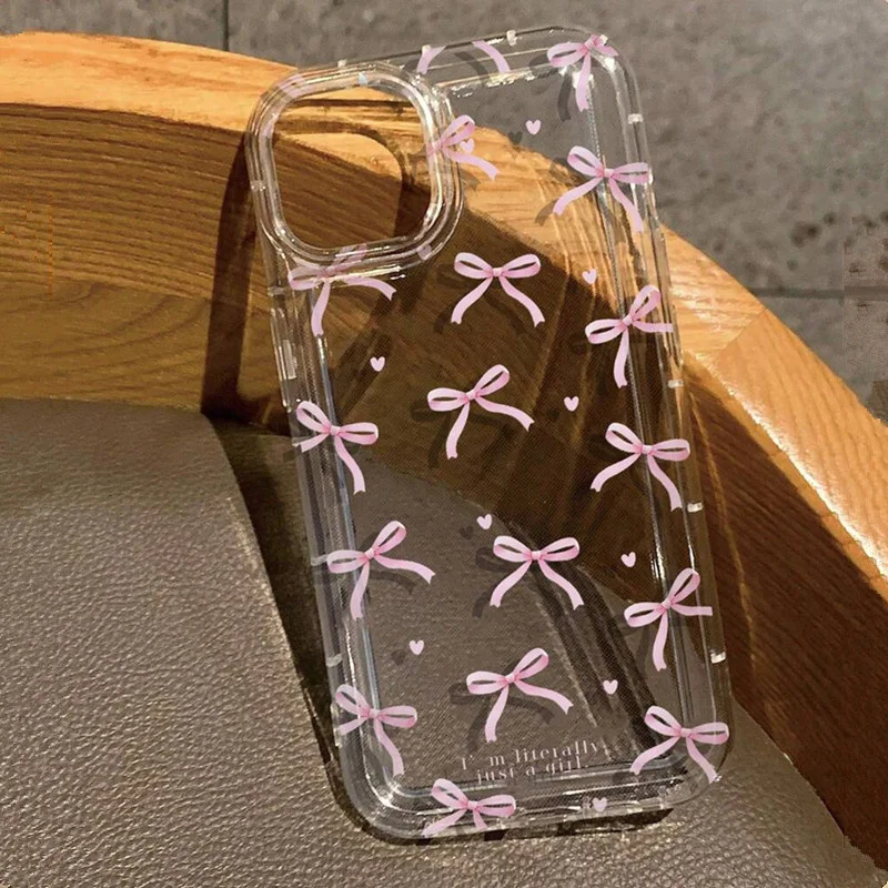 Cute Pink Heart Bow Phone Case - Phone Cases Dior recensie en prijs