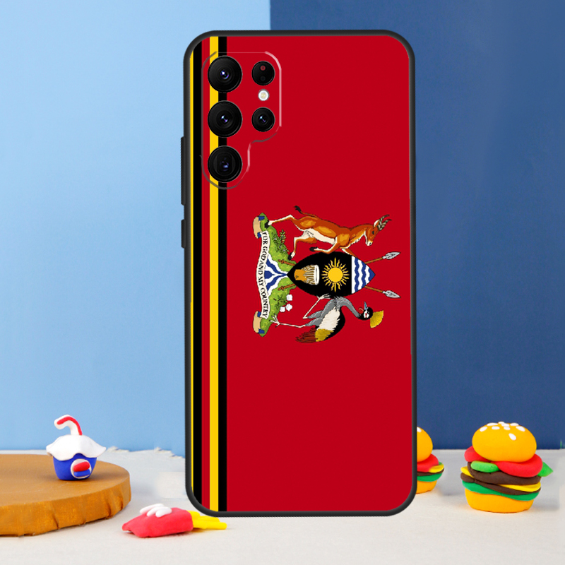 Uganda Flag Coat Of Arms Phone - Phone Cases Uganda recensie en prijs