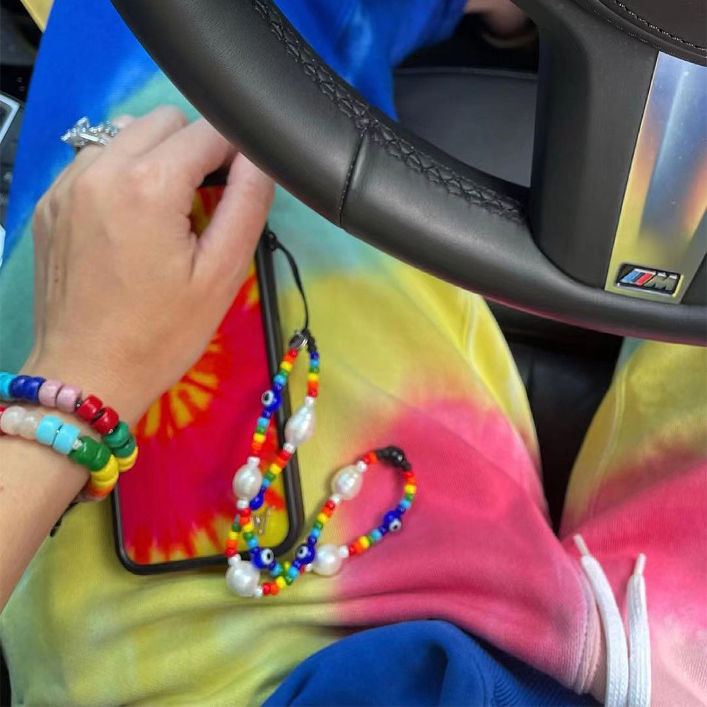 KKBEAD Rainbow Beaded Phone Ch - Phone Cases Price recensie en prijs