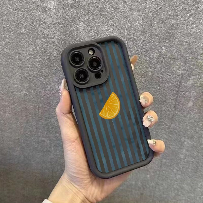 Striped Lemon Slice Pattern Ph - Phone Cases Xiaomi 14 recensie en prijs