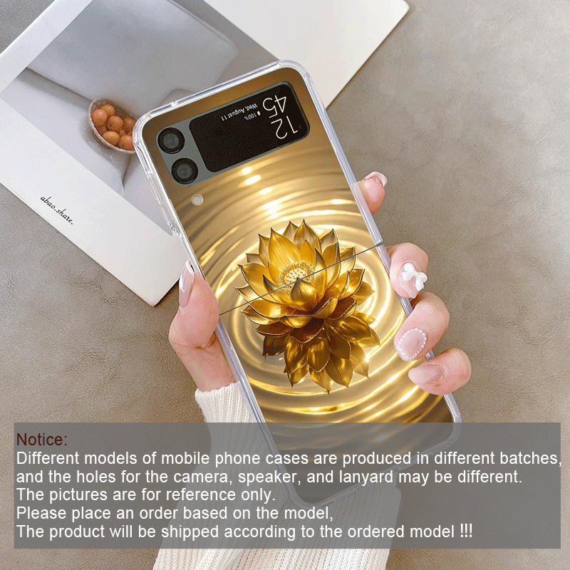 Creative Golden Lotus Flower P - Phone Cases Z Fold 7 recensie en prijs