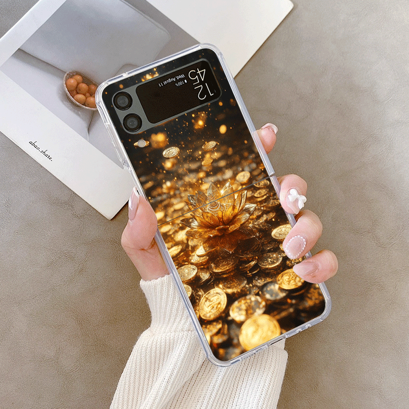 Creative Golden Lotus Flower P - Phone Cases Z Fold 7 recensie en prijs
