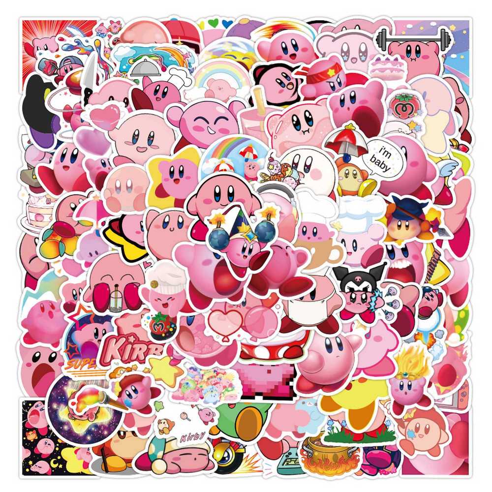 100pcs Cartoon Game Kirby Stic - Phone Cases Kids recensie en prijs