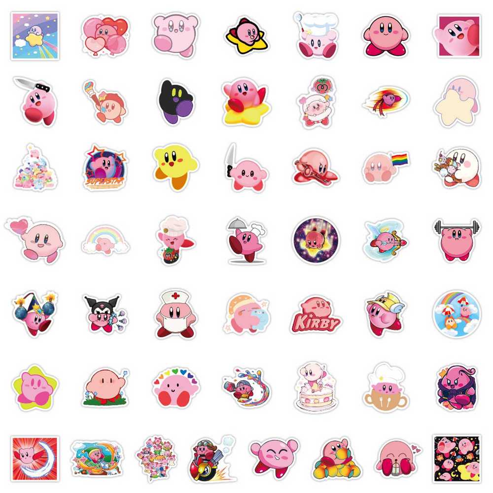 100pcs Cartoon Game Kirby Stic - Phone Cases Kids recensie en prijs
