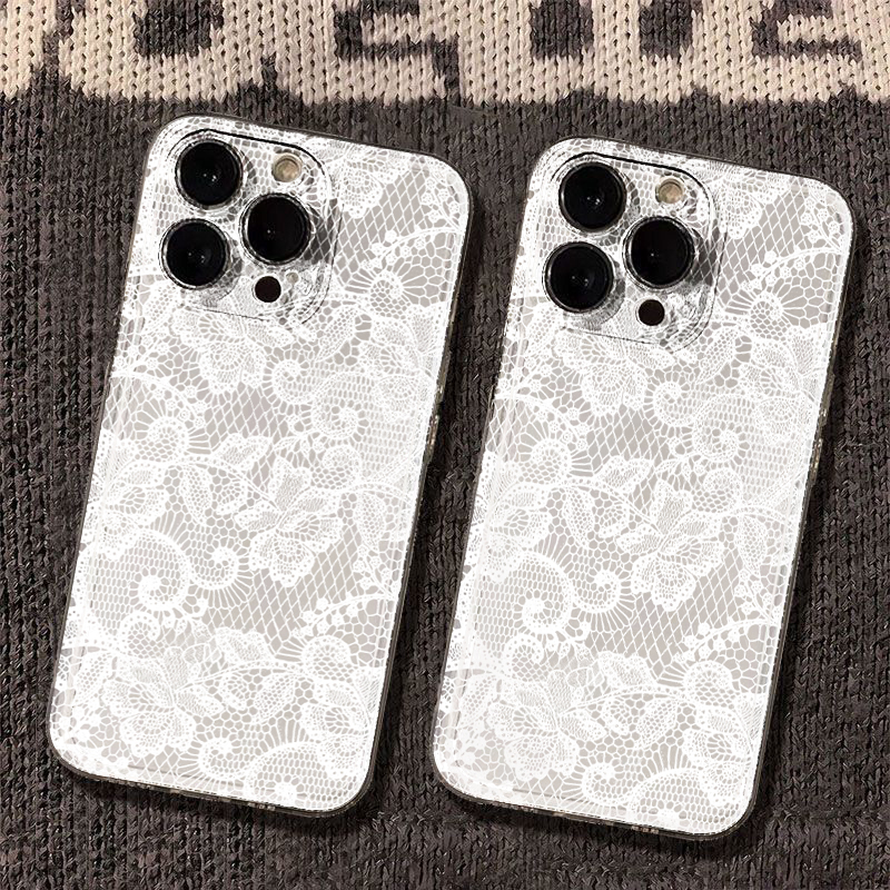 New Black White Lace Phone Cas - Phone Cases Samsung S24 recensie en prijs