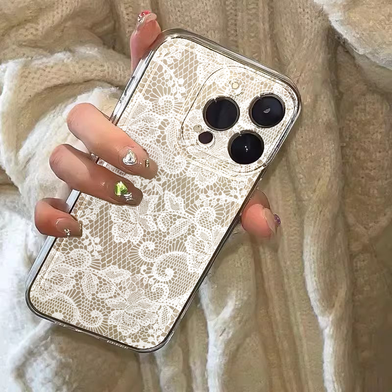 New Black White Lace Phone Cas - Phone Cases Samsung S24 recensie en prijs