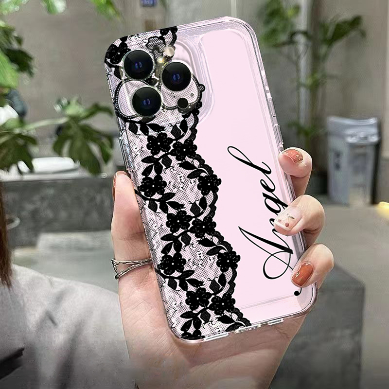 New Black White Lace Phone Cas - Phone Cases Samsung S24 recensie en prijs