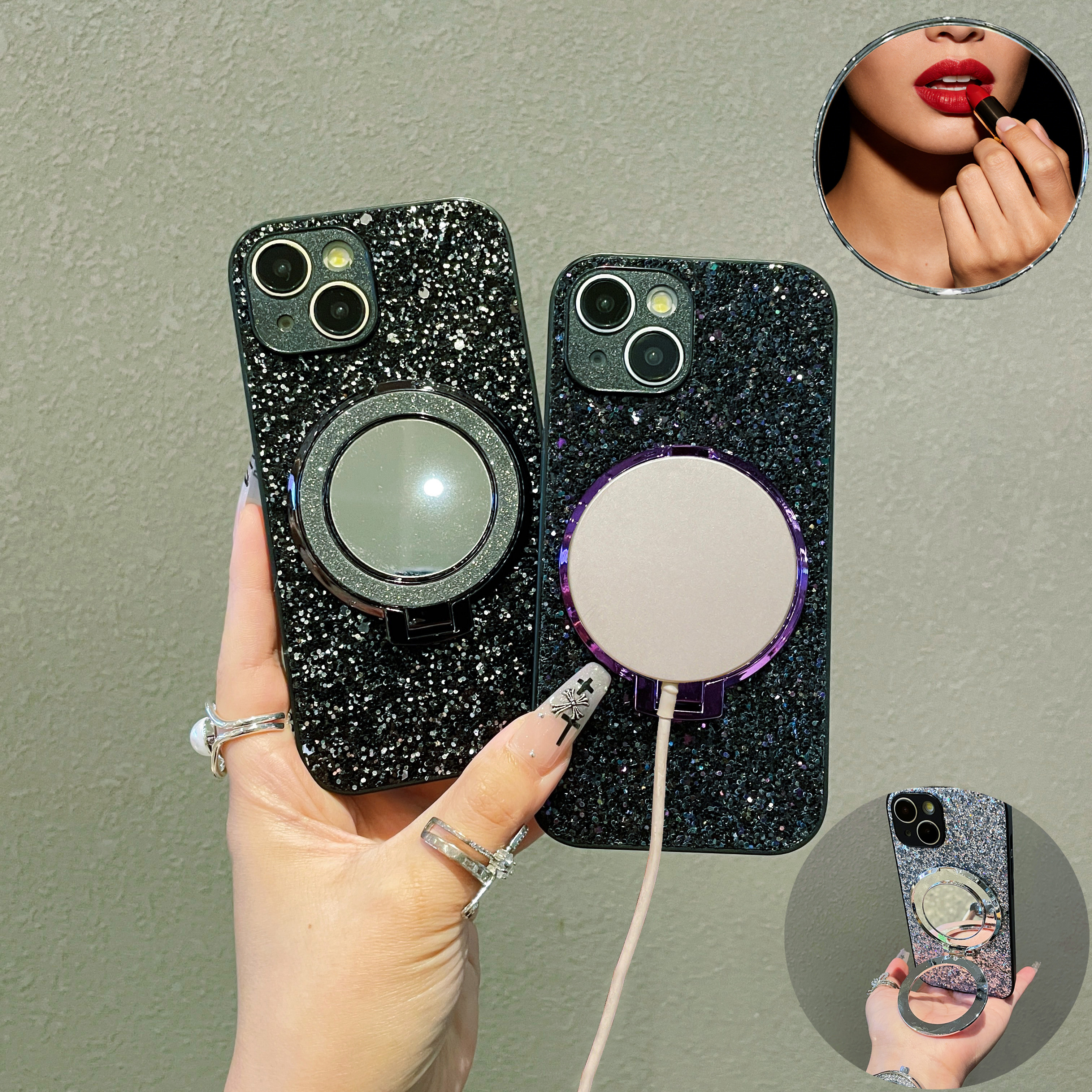 Glitter Leather Vogue Phone Ca - Phone Cases Vogue recensie en prijs