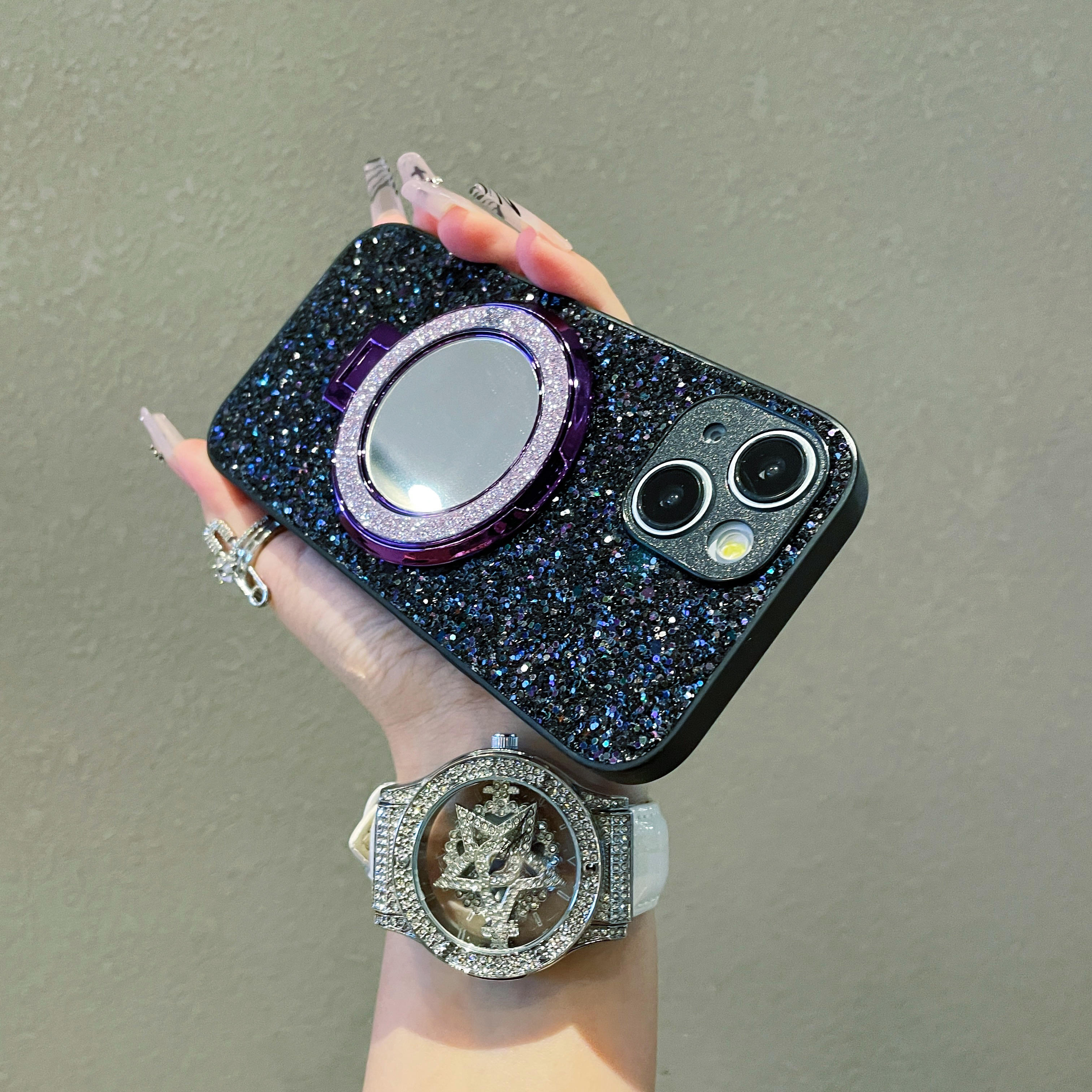 Glitter Leather Vogue Phone Ca - Phone Cases Vogue recensie en prijs