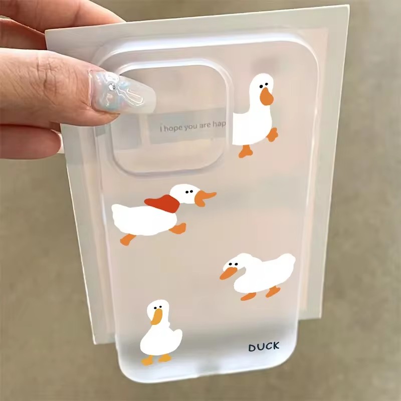 Super Cute Duck Quack Matte Tr - Phone Cases Cute Iphone 13 recensie en prijs