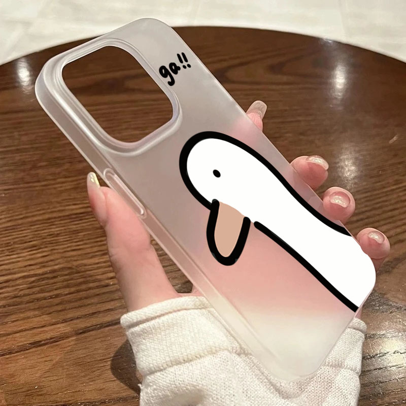 Super Cute Duck Quack Matte Tr - Phone Cases Cute Iphone 13 recensie en prijs