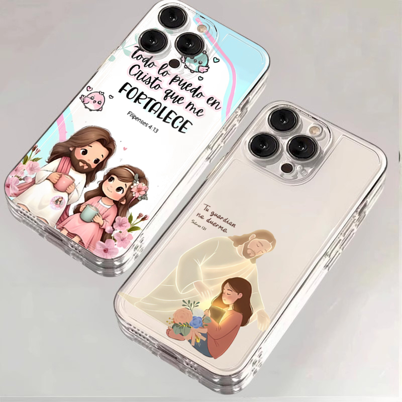 Cartoon Jesus And Me Bible Ver - Phone Cases Xiaomi 14 recensie en prijs