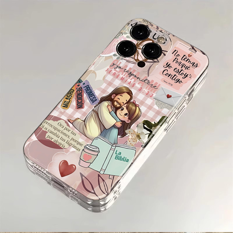 Cartoon Jesus And Me Bible Ver - Phone Cases Xiaomi 14 recensie en prijs