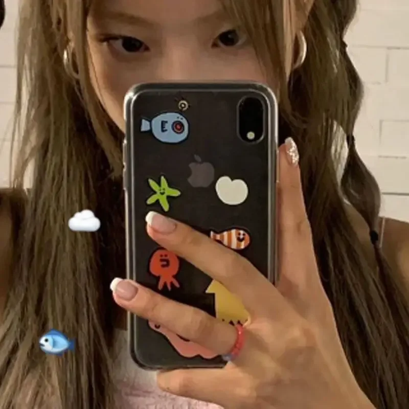 Ins Kawaii Ocean Creatures Cut - Phone Cases Y2K recensie en prijs
