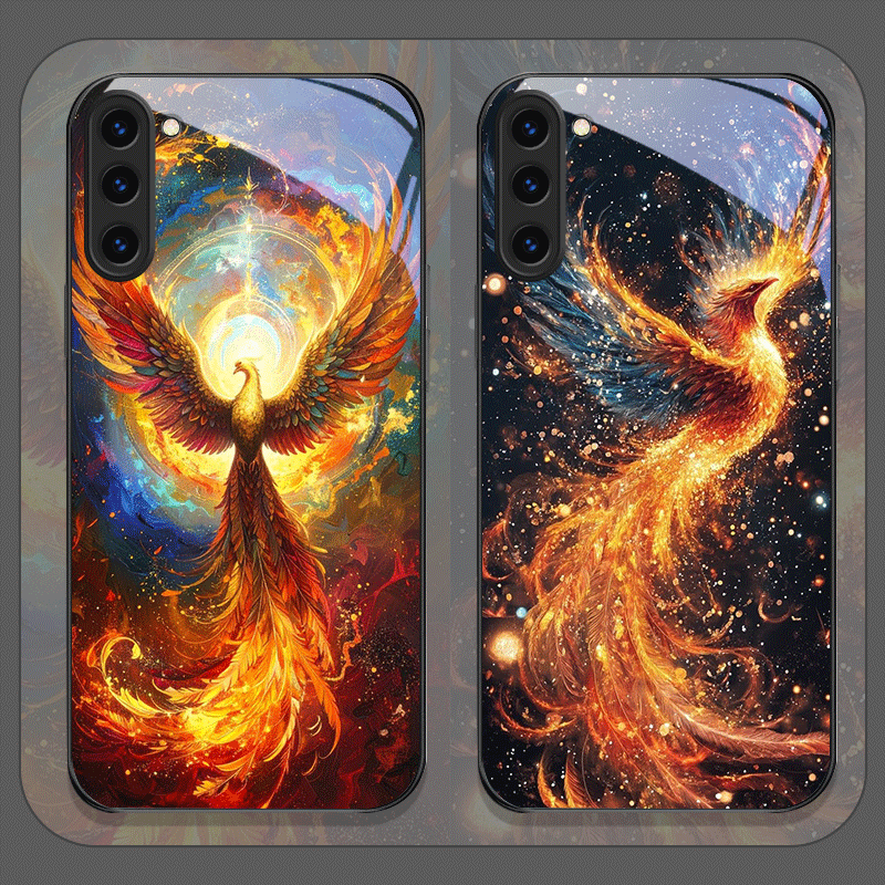 Aesthetic Phoenix Fire Feather - Phone Cases Samsung S24 recensie en prijs