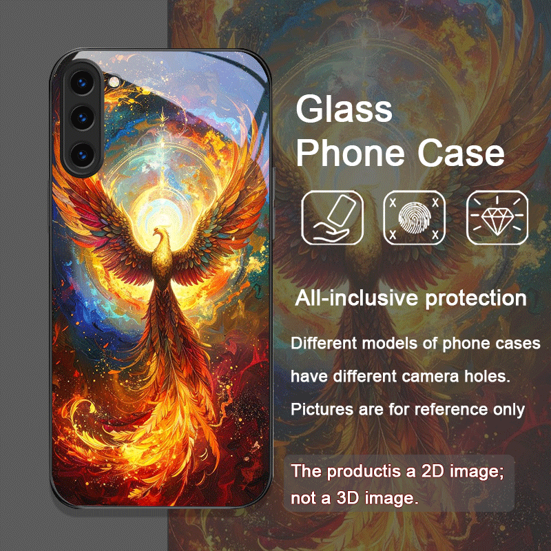 Aesthetic Phoenix Fire Feather - Phone Cases Samsung S24 recensie en prijs